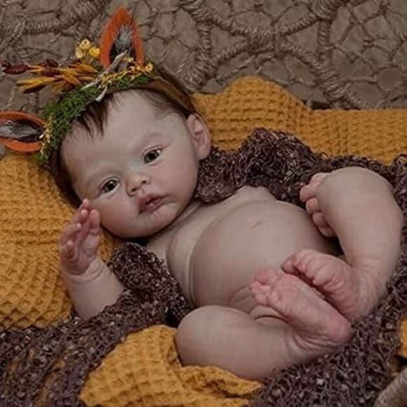 Meadow Reborn Doll, Rooted Hair Reborn, Reborn Doll Hair